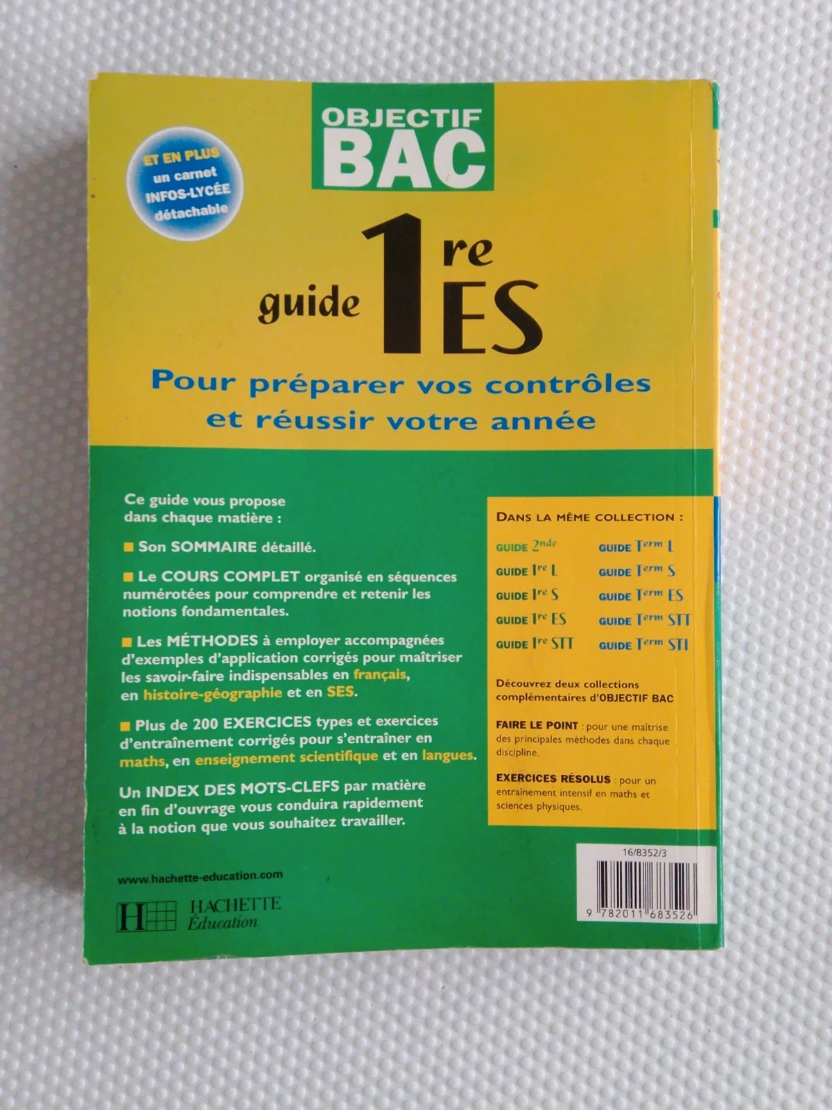 Objective baccalaureate 1st year ES – photo 3